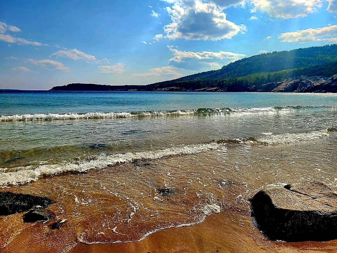 Sand Beach · Maine coast