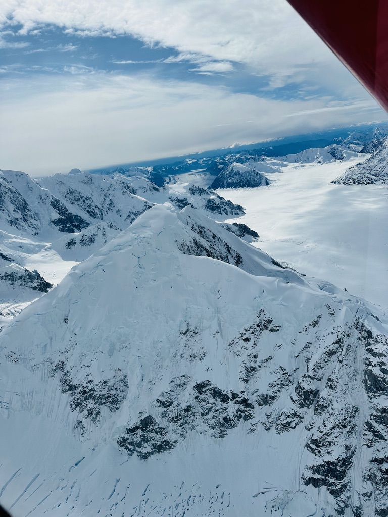 Glacier from the air
